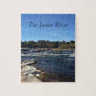 The James River Beautiful Blue