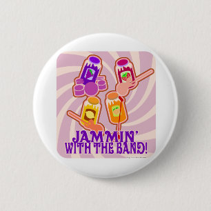 The Jammin Jam Band Button