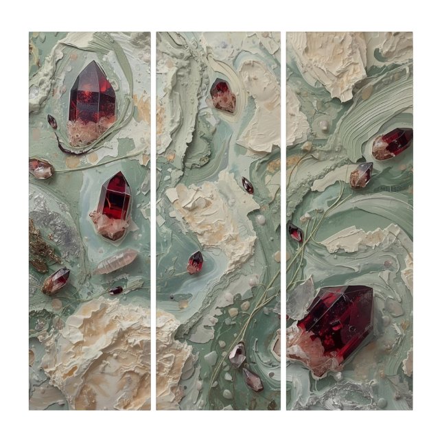 The January Masterpiece: A Frequency of Infinite R Triptych (Front)