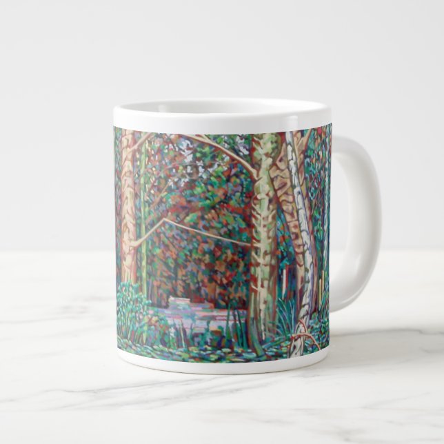 The January Path Giant Coffee Mug (Front Right)