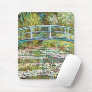 The Japanese Bridge 1899 Claude Monet Mouse Pad