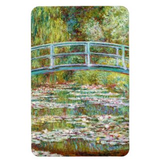 The Japanese Bridge 1899 Claude Monet Rectangular Photo Magnet