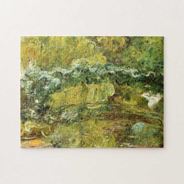 The Japanese Bridge Claude Monet Fine Art Jigsaw Puzzle (Horizontal)