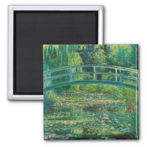 The Japanese Bridge Water_Lily Pond Monet Magnet