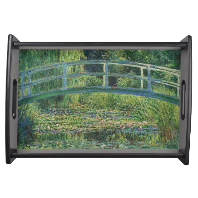 The Japanese Bridge (Water-Lily Pond), Monet Serving Tray (Front)