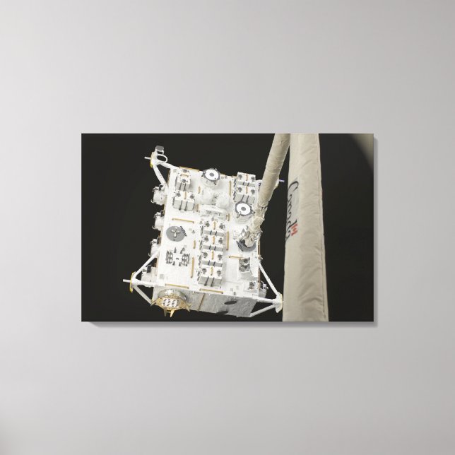 The Japanese Experiment Module Exposed Facility 2 Canvas Print (Front)