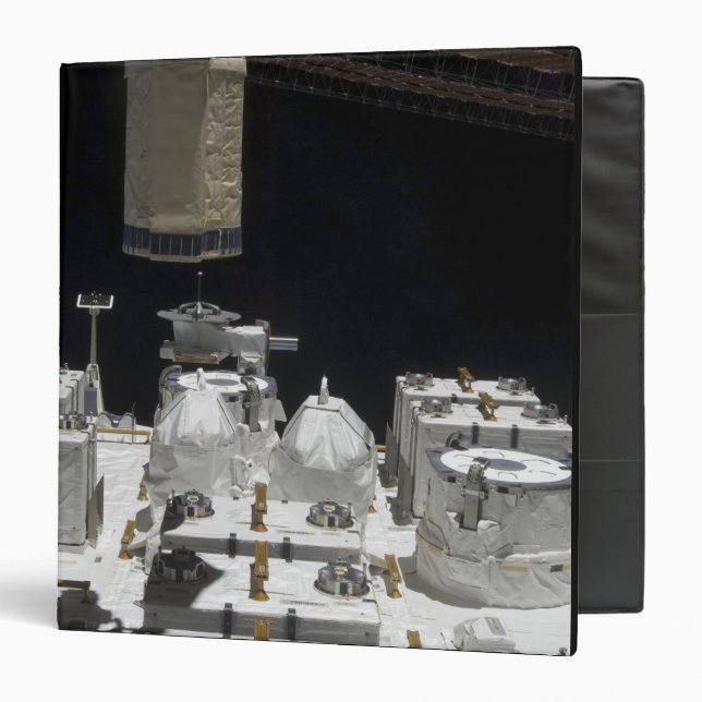 The Japanese Experiment Module Exposed Facility 3 Ring Binder (Front/Inside)