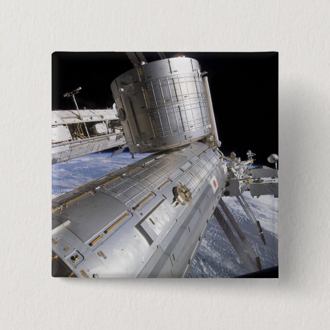 The Japanese Experiment Module Kibo laboratory Button (Front)