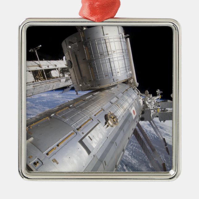 The Japanese Experiment Module Kibo laboratory Metal Ornament (Front)