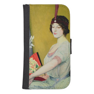 The Japanese Fan, 1914 Galaxy S4 Wallet Case