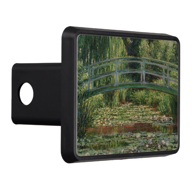 The Japanese Footbridge and the Water Lily Pool Hitch Cover (Right)