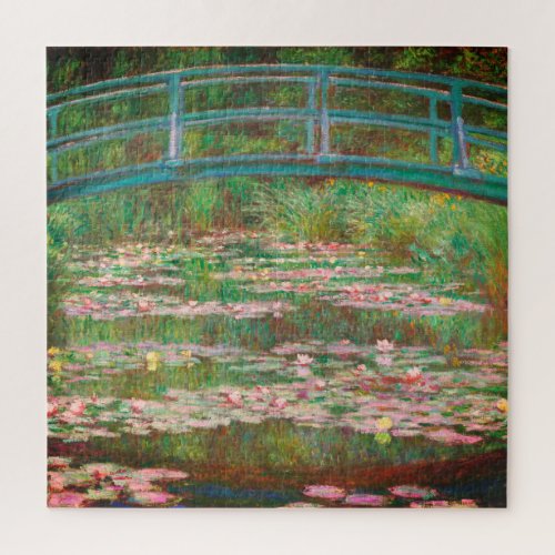 The Japanese Footbridge By Claude Monet Jigsaw Puzzle