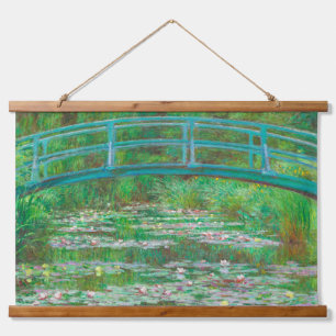 The Japanese Footbridge Claude Monet Hanging Tapestry