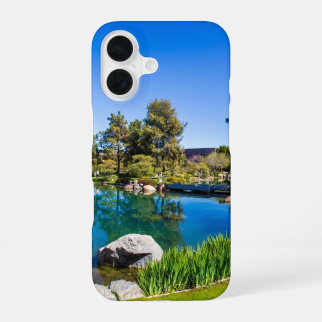The Japanese Friendship Garden iPhone Case (Back)