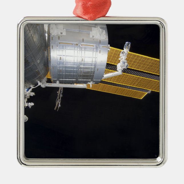 The Japanese Kibo complex 2 Metal Ornament (Front)