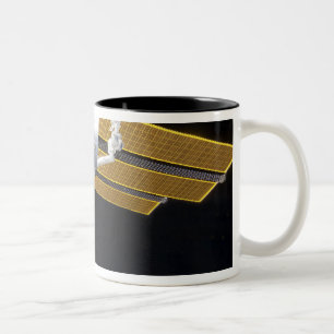 The Japanese Kibo complex 2 Two-Tone Coffee Mug