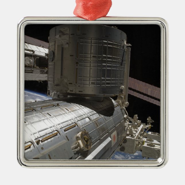 The Japanese Kibo complex Metal Ornament (Front)