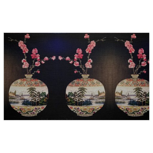 The Japanese Vase Fabric