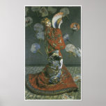 The Japanese Woman By Claude Monet Poster at Zazzle