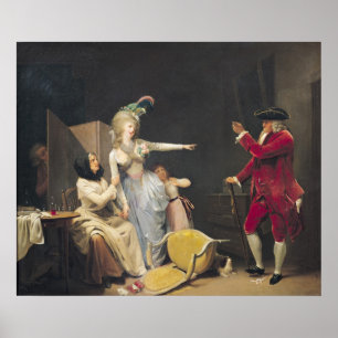 The Jealous Old Man, 1791 Poster