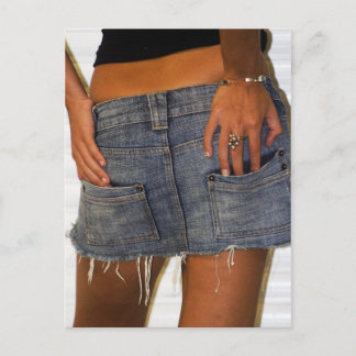 The jeans postcard