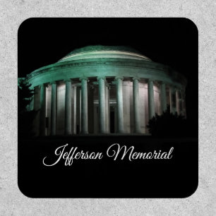 The Jefferson Memorial at night Patch