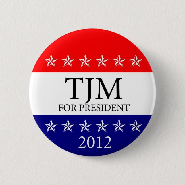 The Jer Man 2012 Pinback Button (Front)