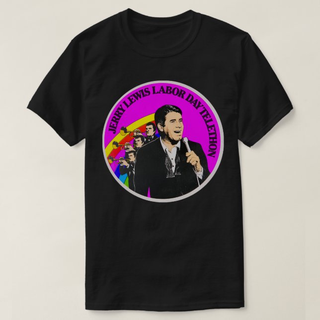 The Jerry Lewis Labor Day Telethon T-Shirt (Design Front)