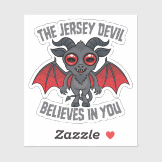 The Jersey Devil Believes In You Sticker