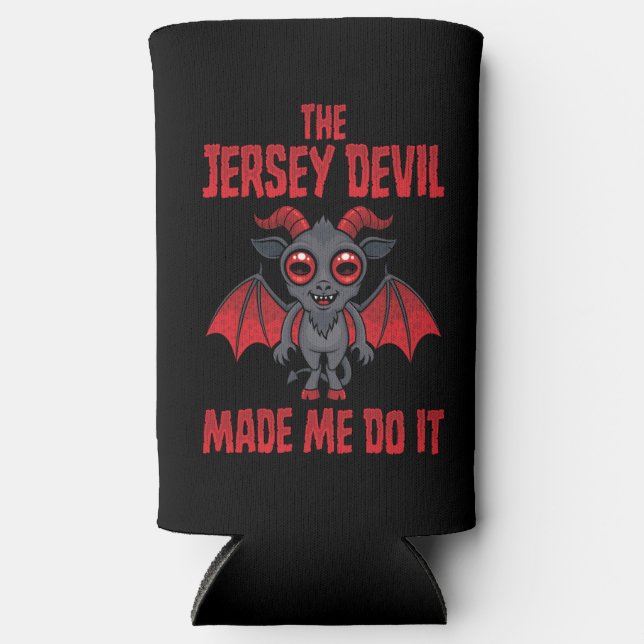 The Jersey Devil Made Me Do It Seltzer Can Cooler (Front)