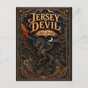 The Jersey Devil New Jersey Popcut Legends Postcard