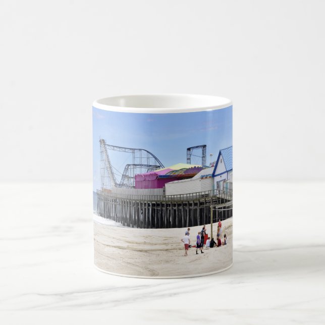 The Jersey Shore at Seaside Heights Coffee Mug (Center)