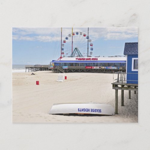 The Jersey Shore at Seaside Heights Postcard