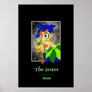 The Jester Poster by cimmerrian at Zazzle