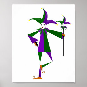The Jester Print, Value Poster Paper (Matte)