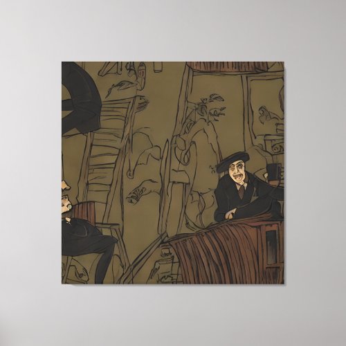 The Jesters Serenade Canvas Print