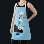 The Jestons | Rosie the Robot Apron<br><div class="desc">This design from the Hanna Barbera cartoon series The Jetsons features their maid Rosie the Robot.</div>
