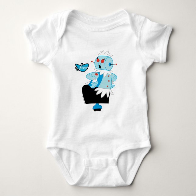 The Jestons | Rosie the Robot Baby Bodysuit (Front)