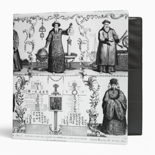 The Jesuits in China 3 Ring Binder (Front/Inside)