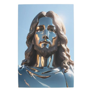 The Jesus Christ Metal Art 20x30"