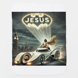 The Jesusmobile: Savior in the Night Baby Blanket
