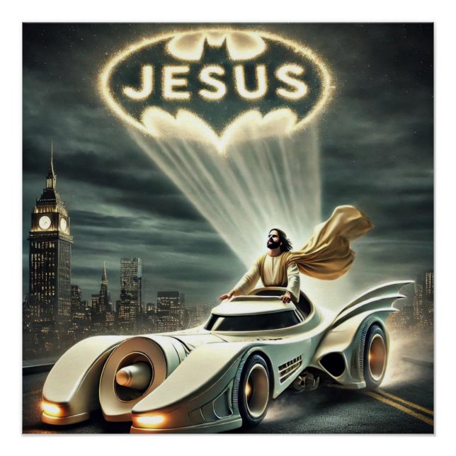 The Jesusmobile: Savior in the Night Poster (Front)