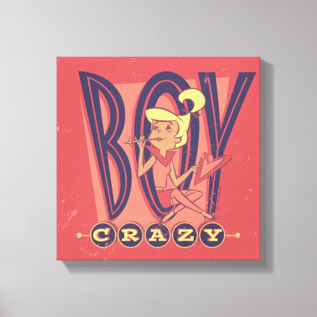 The Jetsons | Boy Crazy Canvas Print (Front)