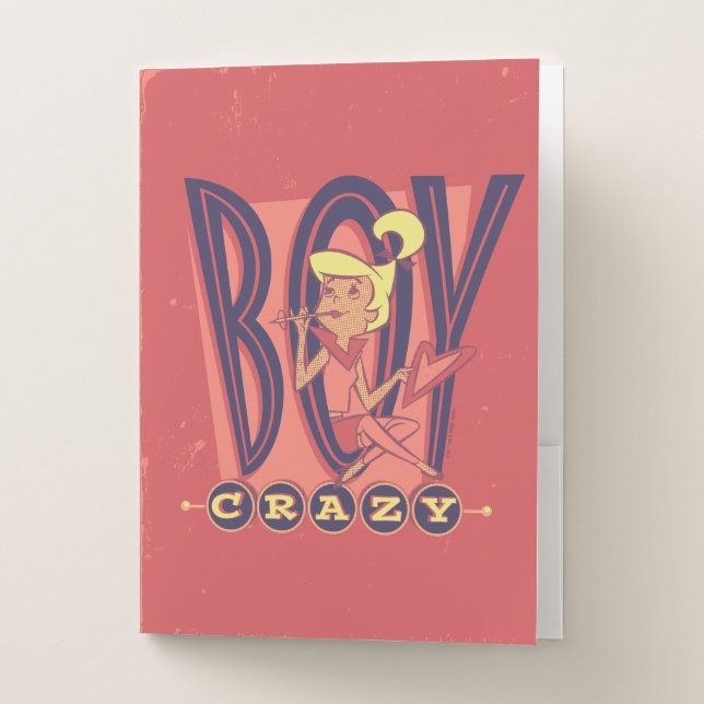 The Jetsons | Boy Crazy Pocket Folder (Front)