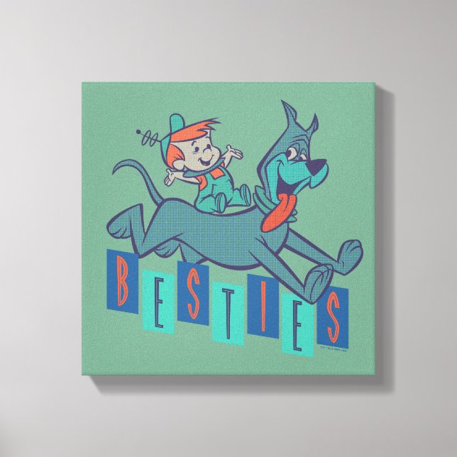 The Jetsons | Elroy & Astro Besties Canvas Print (Front)