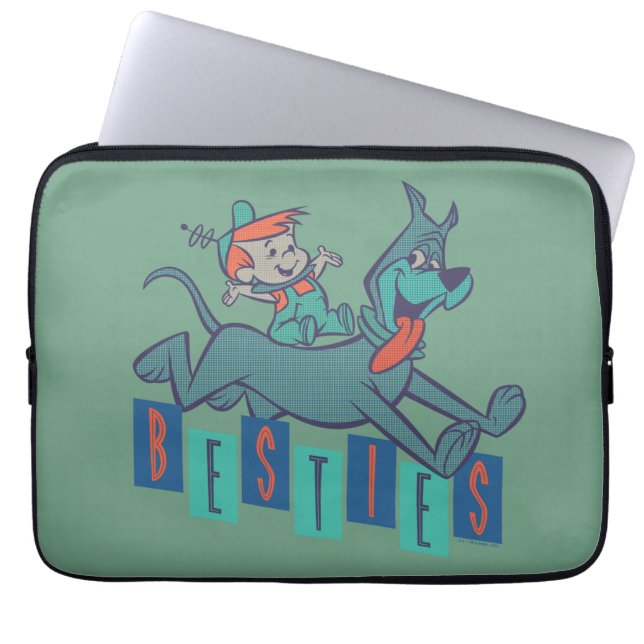The Jetsons | Elroy & Astro Besties Laptop Sleeve (Front)