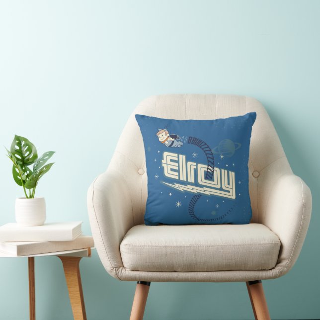 The Jetsons | Elroy BBUUZZZZZZ Throw Pillow (Chair)