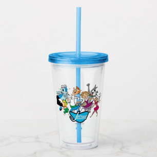 The Jetsons Family Dance Party Acrylic Tumbler