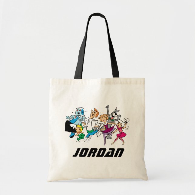 The Jetsons | Family Dance Party | Add Your Name Tote Bag (Front)