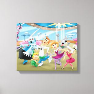 The Jetsons Family Dance Party Canvas Print